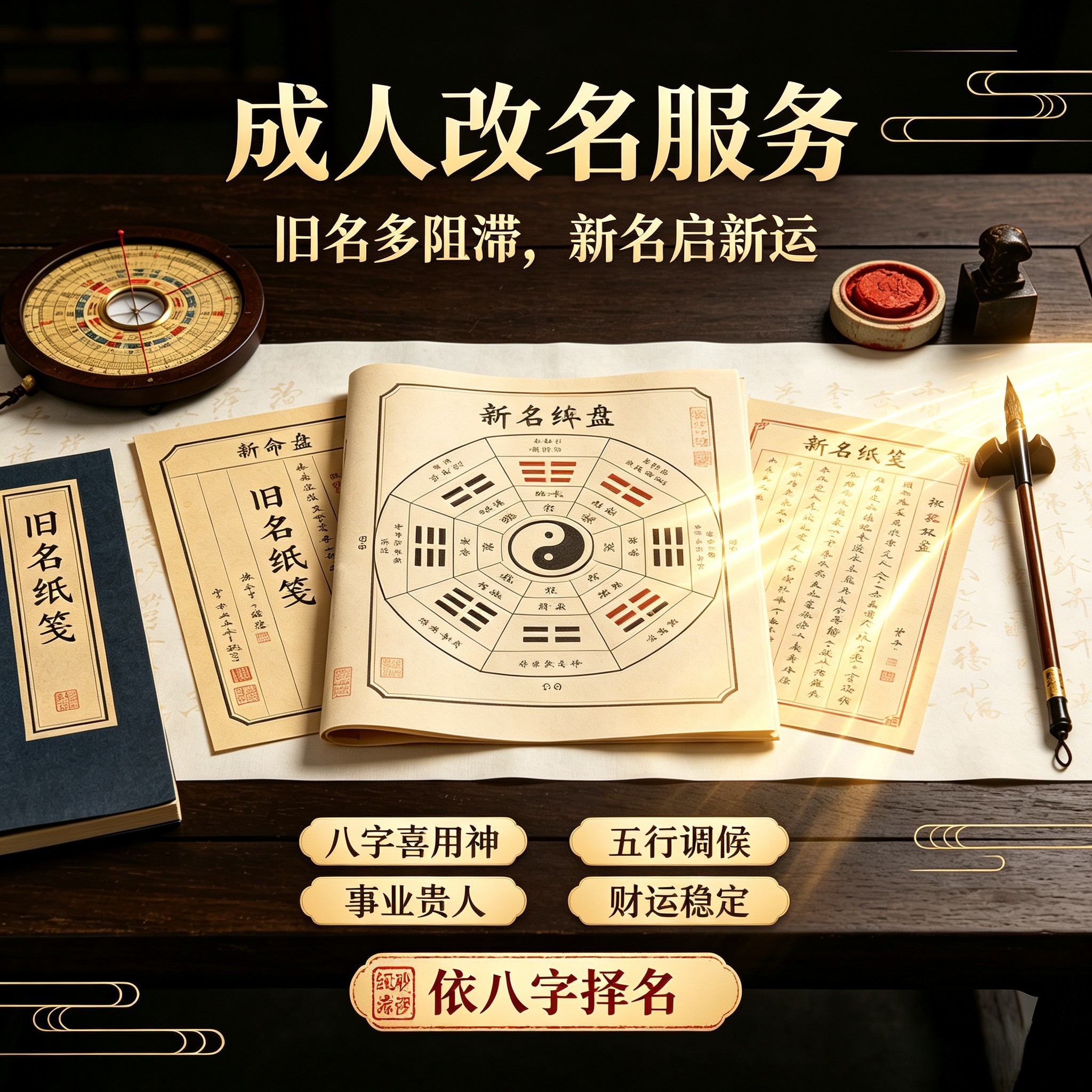 改名(根据八字)
