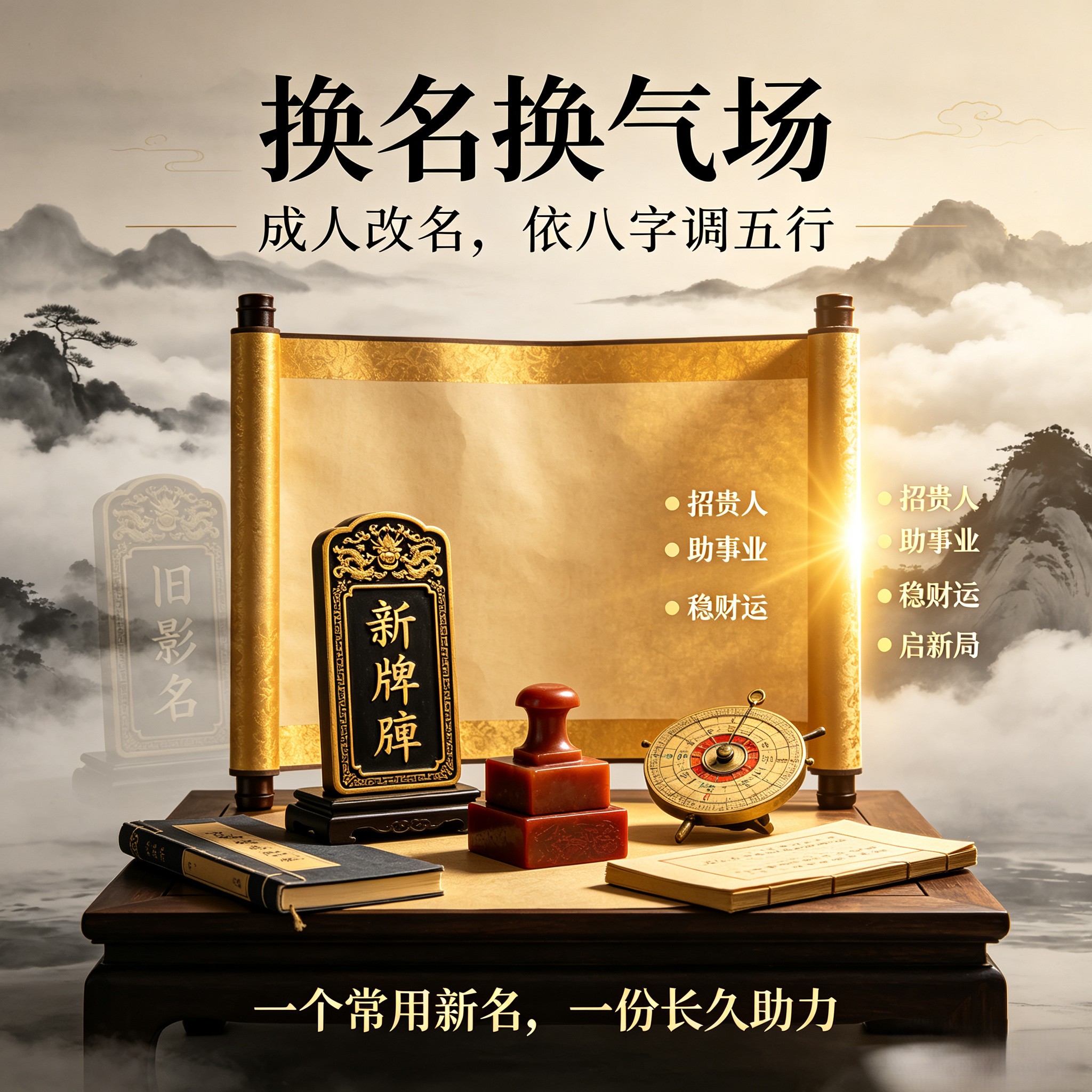 改名(根据八字)