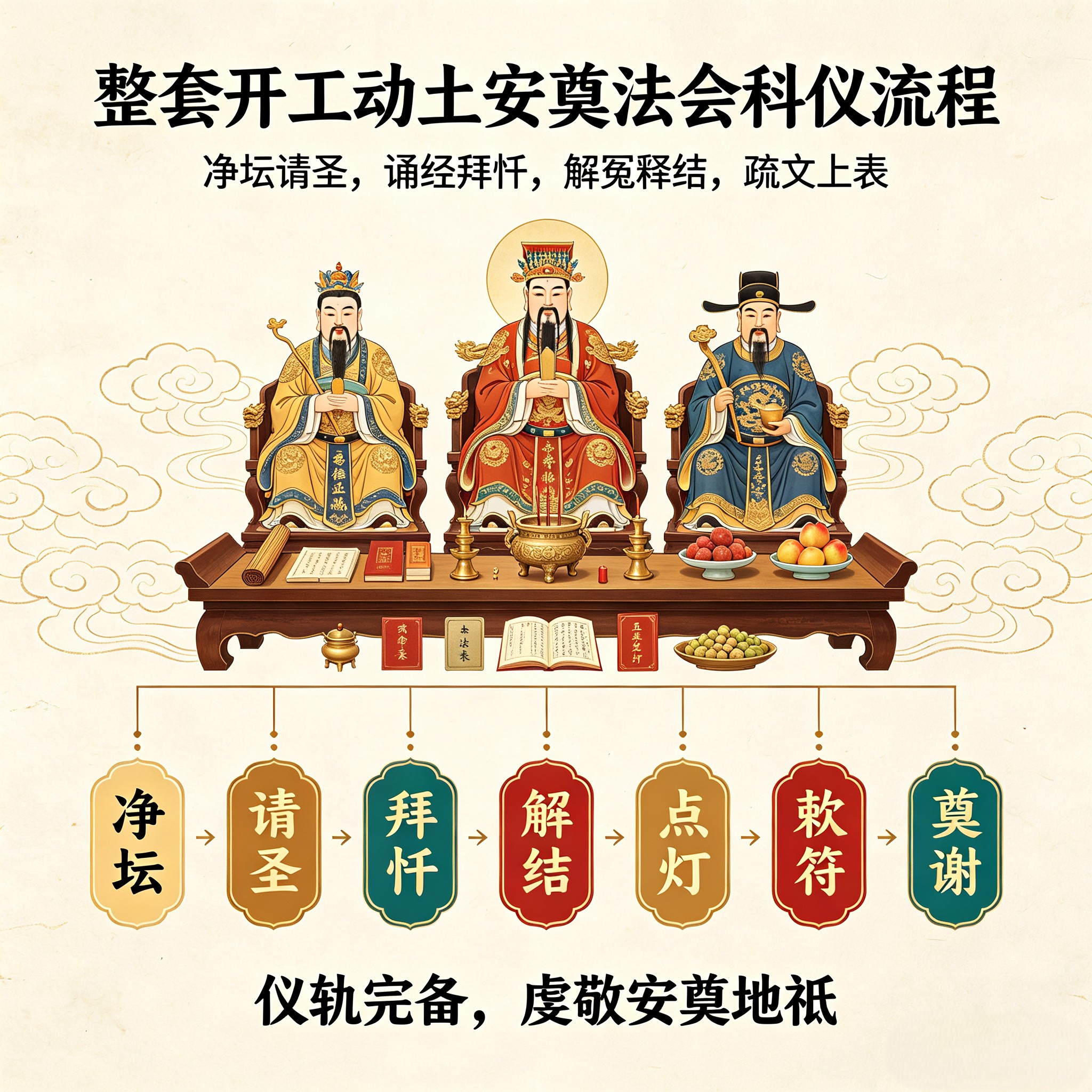 开工动土（法会）