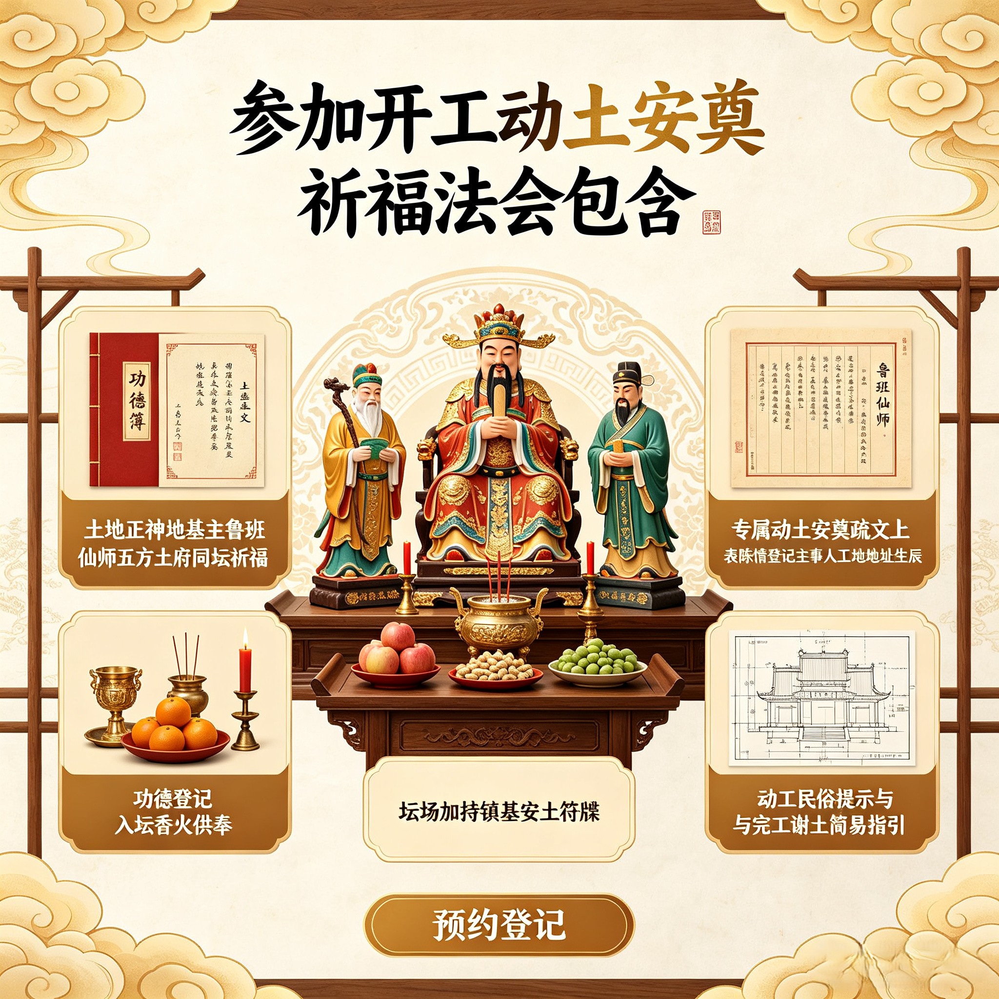 开工动土（法会）