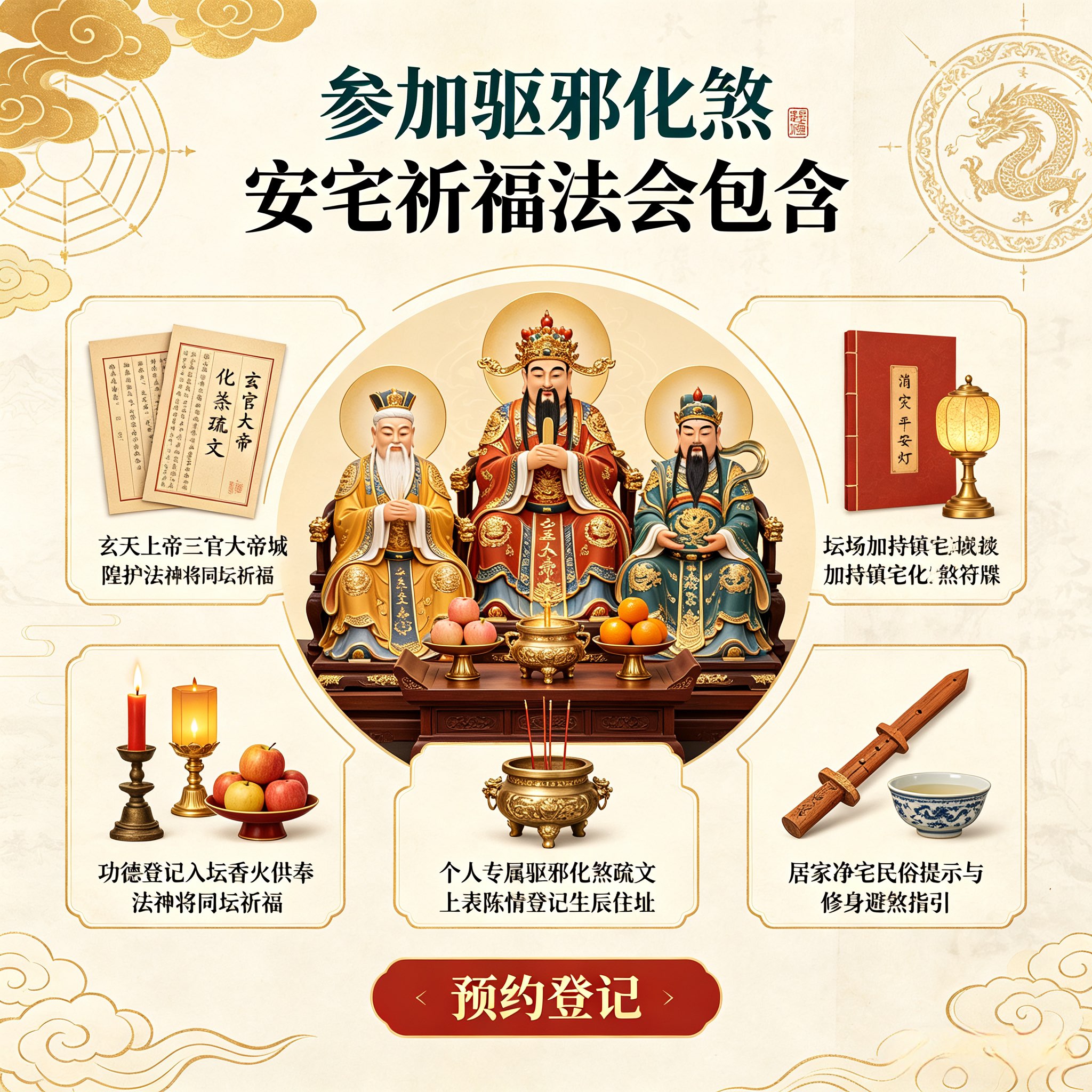 驱邪化煞（法会）