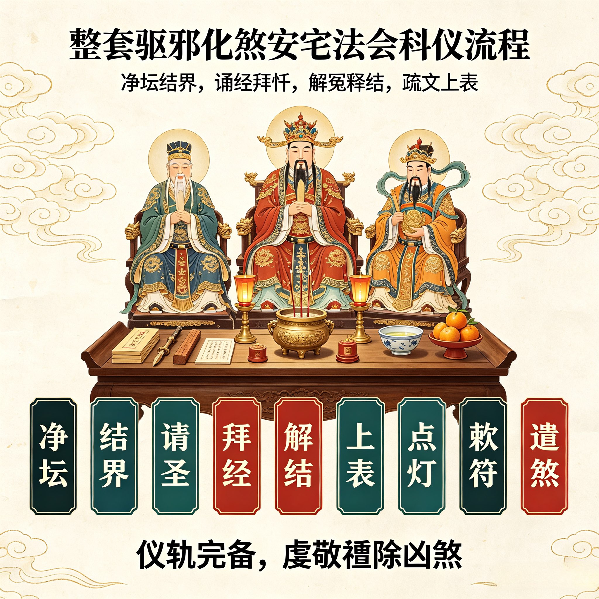 驱邪化煞（法会）