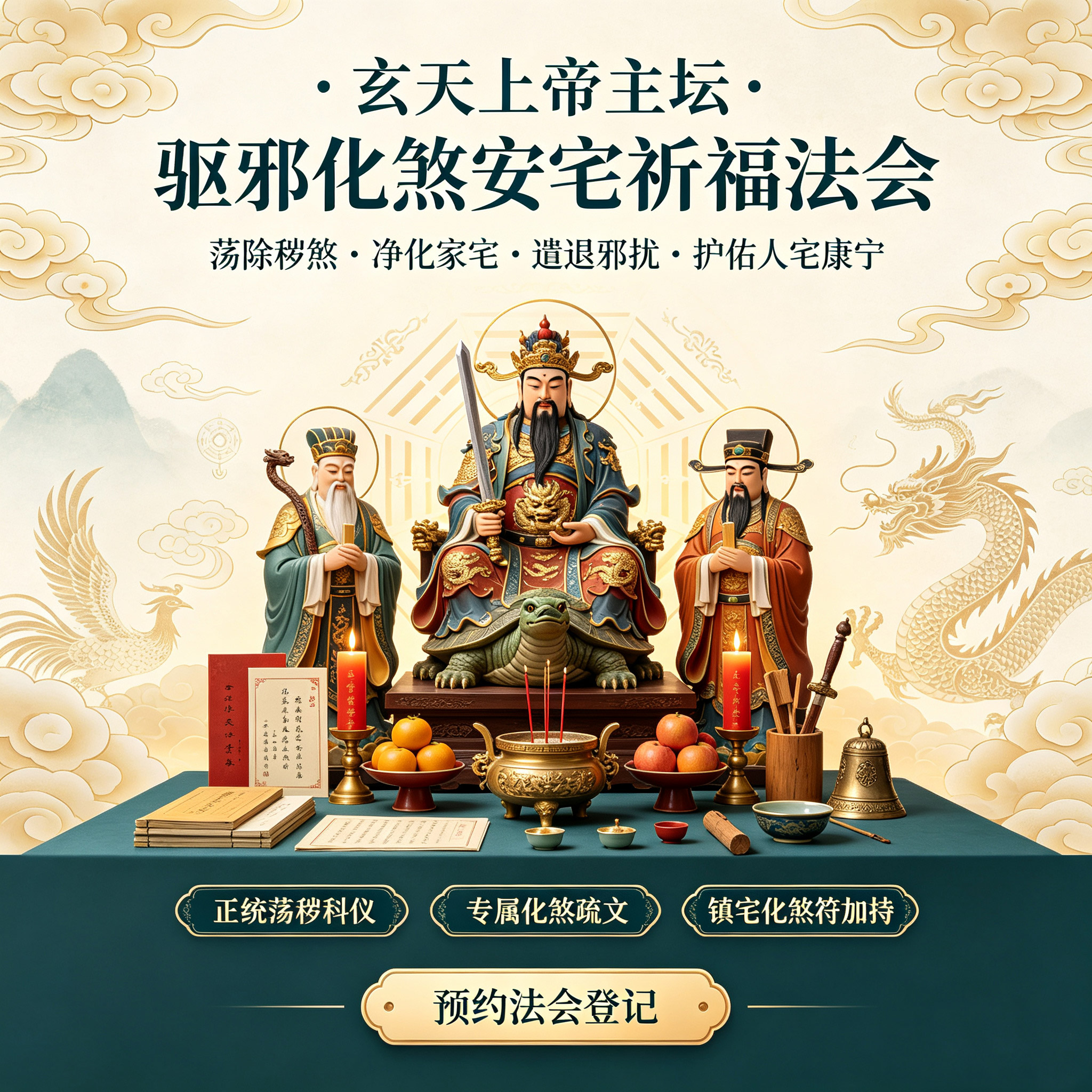 驱邪化煞（法会）