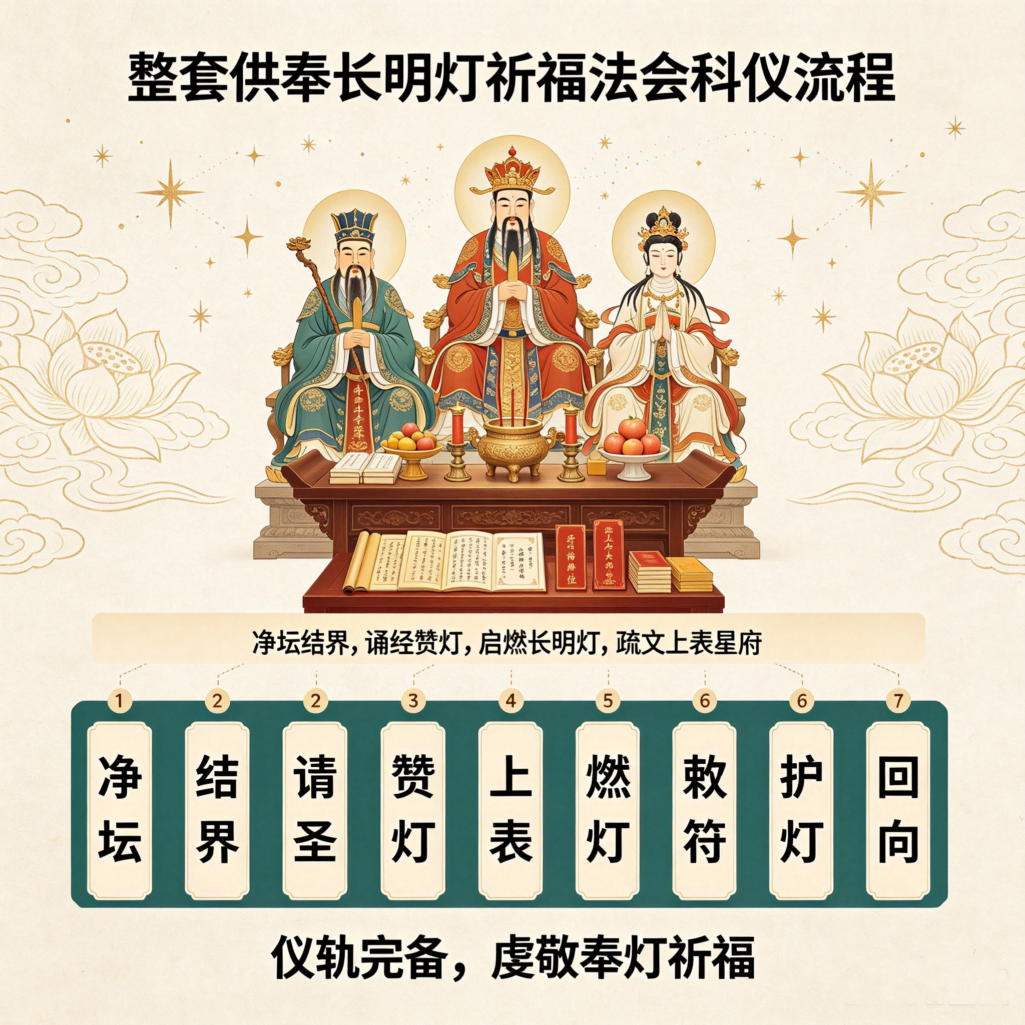 供长明灯