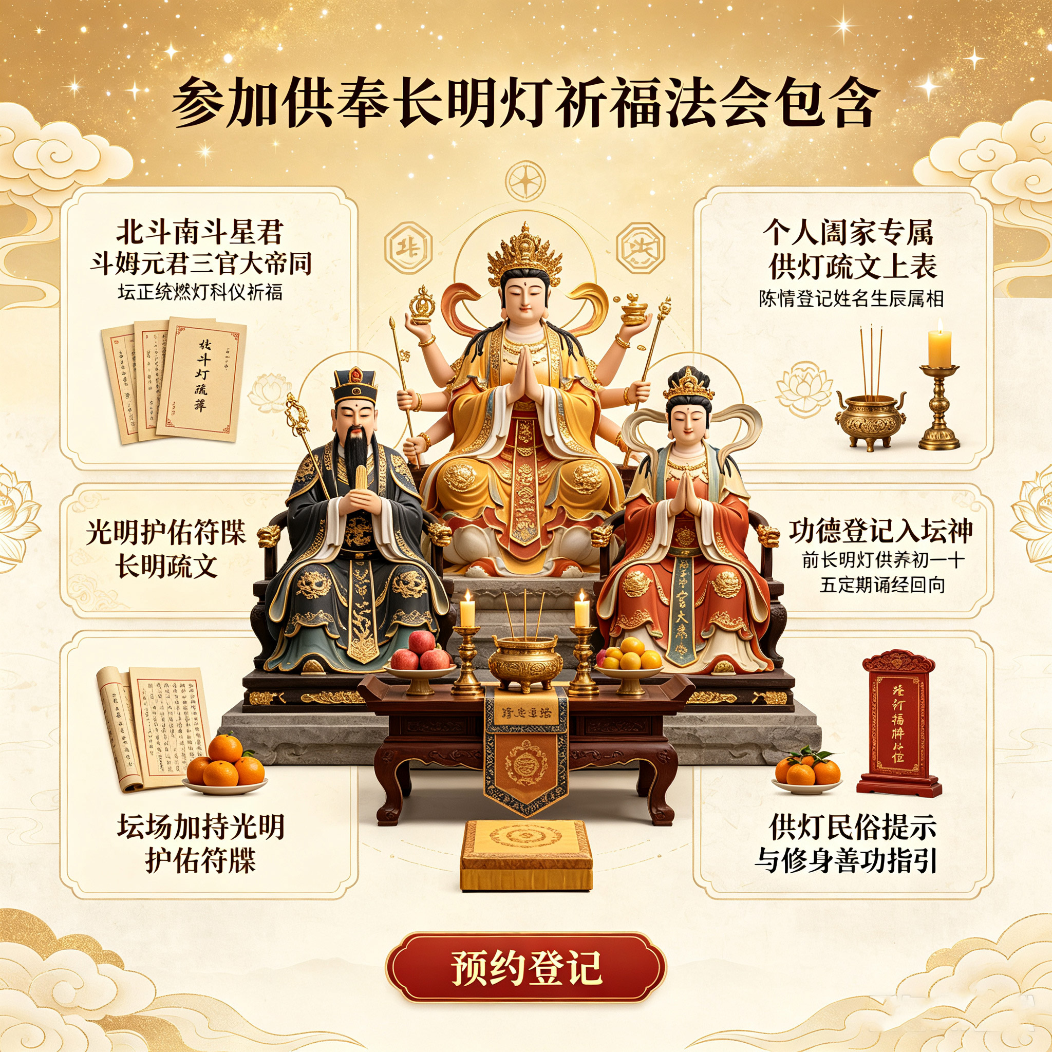 供长明灯